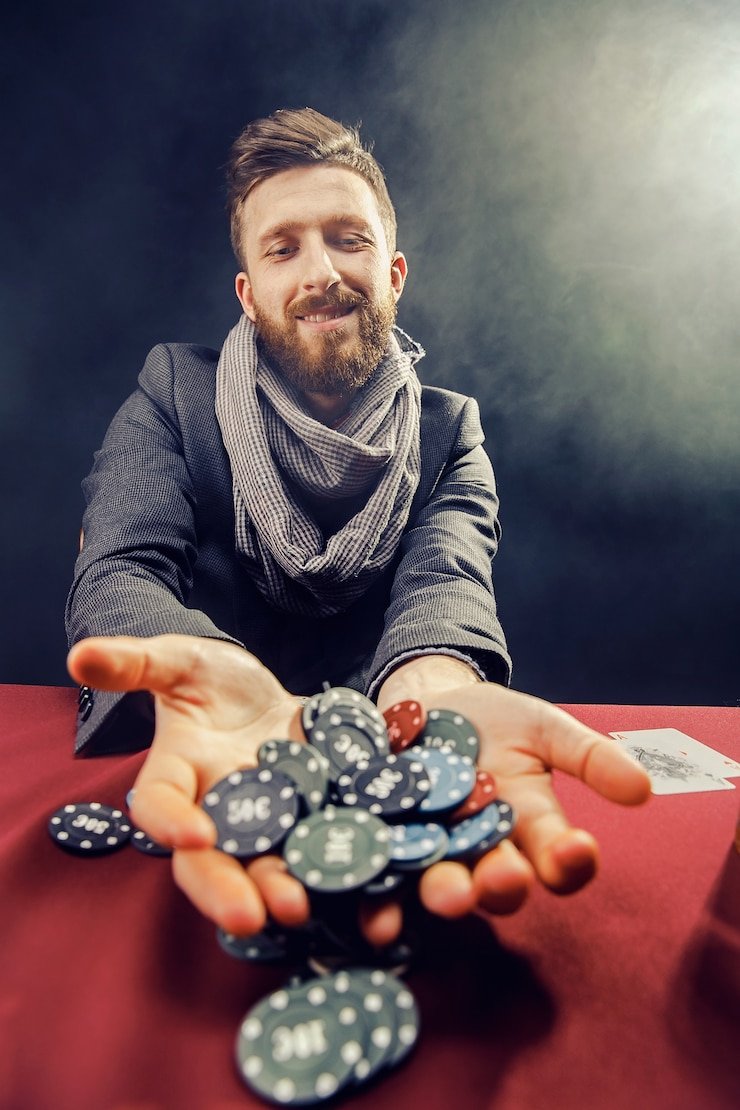 Multiple Bandar Poker tables displayed in grid showing different game variants and betting limits